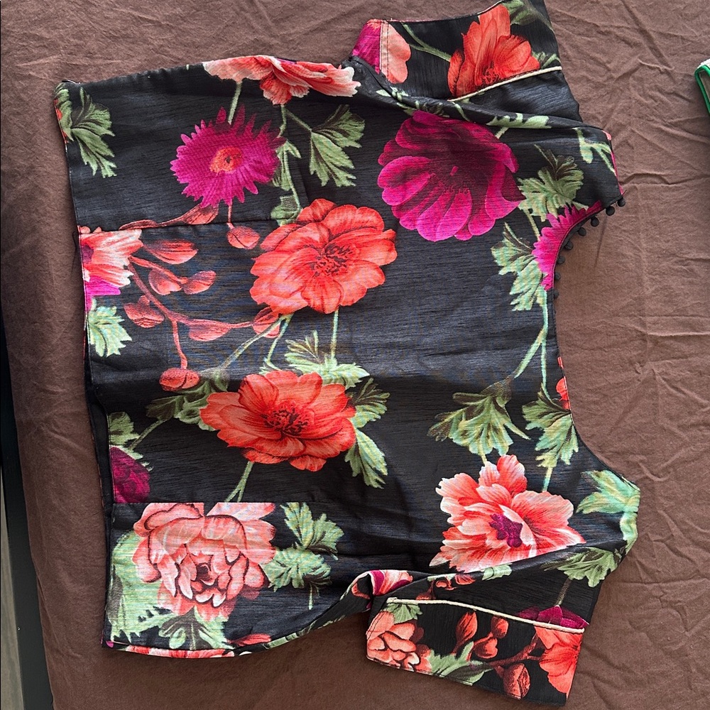 Floral Saree blouse